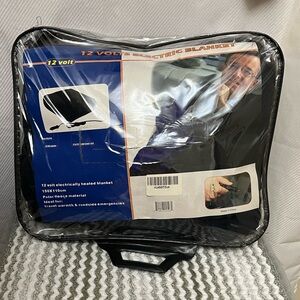 🆕. 12 Volt Electric Blanket Car Charger Blanket Great for vehicle. ‎    NEW
